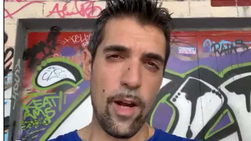 Fotograma del vídeo testimonio de Albert