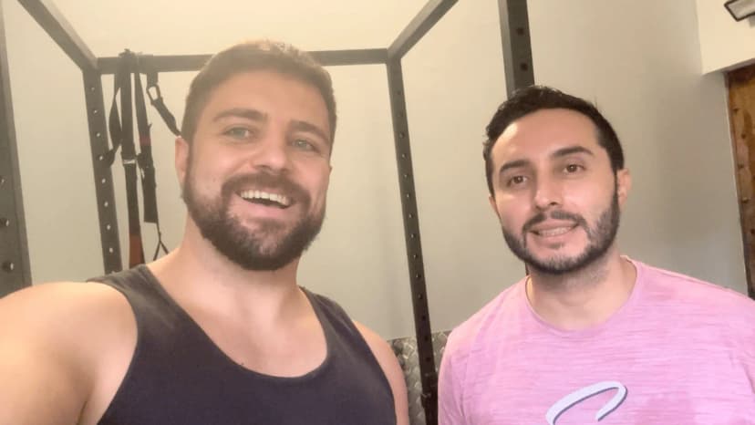 Fotograma del vídeo testimonio de Victor