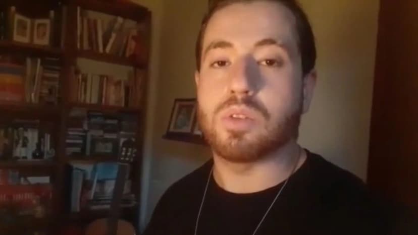 Fotograma del vídeo testimonio de Joanma